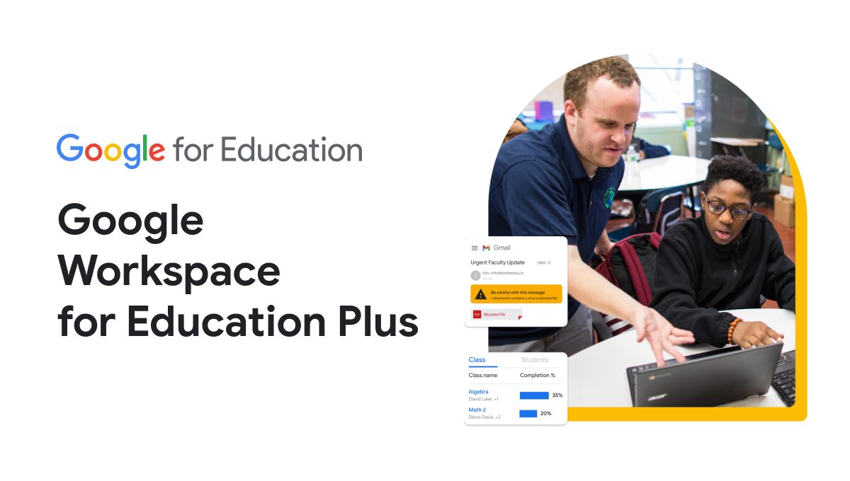 Herramientas digitales educativas de Google Workspace Plus